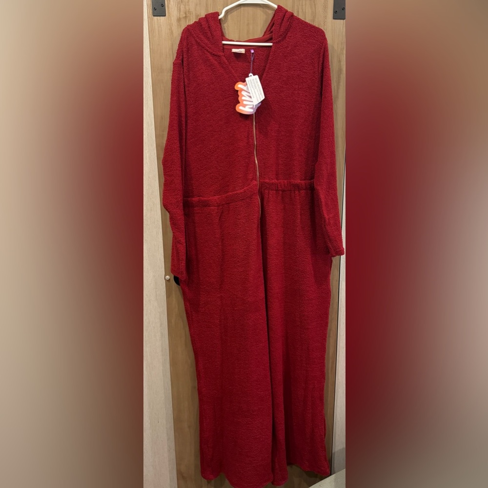 Yitty Collection Pet Me Kitty Onesie in Merlot, BRAND NEW WITH TAGS, size 2X